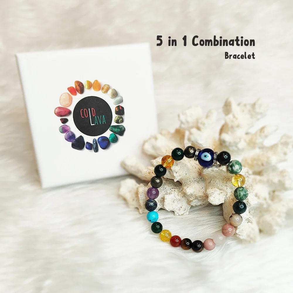 5 in 1  Dhan Yog Bracelet (Lab Certified)